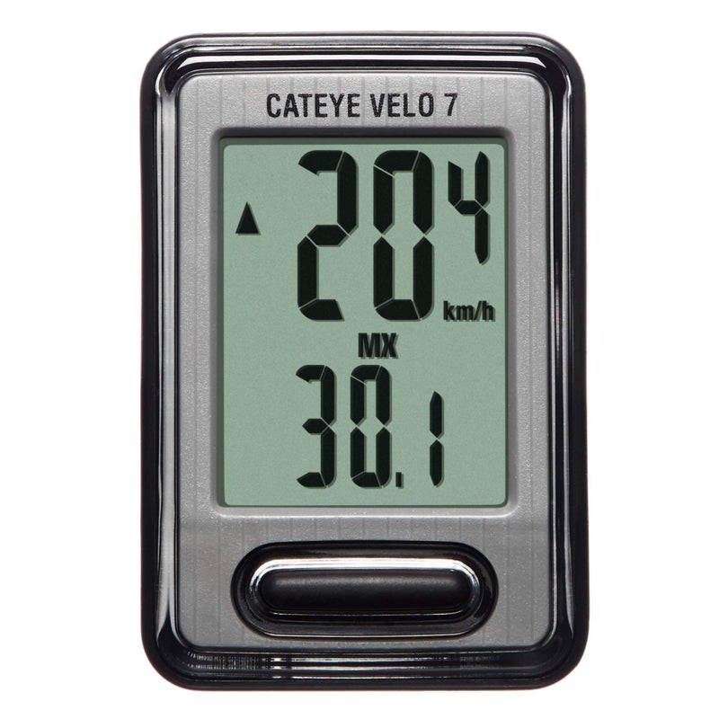 CATEYE Velo 7 Wired Bike Computer - Image 1